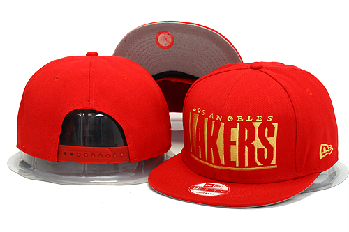 NBA Los Angeles Lakers NE Snapback Hat #137